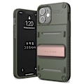 Miniatyrbillede 2 af 11: VRS DESIGN Damda QuickStand Skal iPhone 12 Mini - Bronze Grön