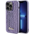 Miniatyrbild 1 av 8: Guess iPhone 15 Pro Mobilskal Sequin Script Metal - Lila