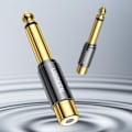 Miniatyrbild 6 av 11: Ugreen 6.35 mm Jackadapter (hane) till RCA (hona) - Guld