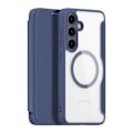 Miniatyrbild 1 av 11: Dux Ducis Galaxy S24 Plus Plånboksfodral Magsfae Skin X Pro - Blå