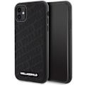 Miniatyrbild 1 av 8: KARL LAGERFELD iPhone 11/XR Mobilskal Quilted K Pattern - Svart Svart