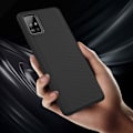 Miniatyrbild 3 av 6: Twill Texture flexicase skal Samsung Galaxy A51 5G - Svart Svart
