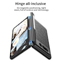 Miniatyrbild 4 av 10: GKK Google Pixel Fold Mobilskal Kickstand PU-Läder - Silver