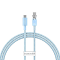 Miniatyrbild 1 av 5: Baseus USB-C till USB-C kabel 1m 100W - Blå