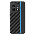 Miniatyrbild 1 av 9: OnePlus 11 5G Mobilskal Carbon Fiber PU-Läder - Blå