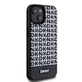 Miniatyrbild 5 av 9: DKNY iPhone 15/14/13 Mobilskal Magsafe Läder Printed Pattern Svart