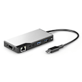 Miniatyrbild 7 av 11: ALOGIC USB-C Fusion MAX 6-i-1-Hubb V2 HDMI, USB, Ethernet och PD – Rymdgrå