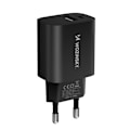 Miniatyrbild 2 av 10: Wozinsky USB-A USB-C 20W Väggladdare - Svart