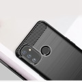 Miniatyrbillede 2 af 5: Carbon Fiber Mobilcover til Oneplus Nord N100 - Sort Black