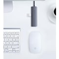 Miniatyrbild 5 av 11: Ugreen USB HUB - 4x USB 3.2 Gen 1 med Mikro-USB-Strömport - Grå