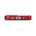 Miniatyrbild 4 av 6: iCarer iPhone 14 Plus Skal Äkta Läder MagSafe Compatible - Röd