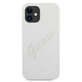 Miniatyrbild 3 av 8: Guess Skal iPhone 12 Mini Script Vintage - Cream Beige