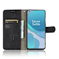 Pikkukuva 3 / 5: Skin Touch lompakkokotelo Oneplus 8T:lle - musta Black