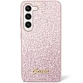 Miniatyrbild 2 av 4: Guess Galaxy S24 Plus Mobilskal Glitter Script - Rosa