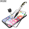 Miniatyrbild 5 av 8: BOOM Curved Härdat Glas Skärmskydd iPhone XS Max Transparent