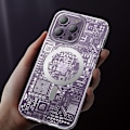Miniatyrbild 11 av 11: Kingxbar iPhone 14 Plus Skal Magsafe PQY Geek - Silver
