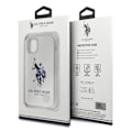 Miniatyrbild 5 av 5: U.S. Polo Assn. Shiny iPhone 12 mini Skal Stor Loga Vit Vit