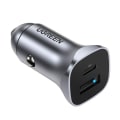 Miniatyrbild 2 av 6: Ugreen PD Fast Billaddare USB-A Till USB-C 30W - Grå