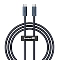 Miniatyrbild 4 av 11: Baseus USB-C till USB-C kabel Snabb 240W 1m - Svart Svart