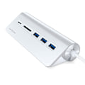 Miniatyrbild 2 av 5: Satechi USB-C Aluminum USB-hub & Minneskortläsare - Grå grå