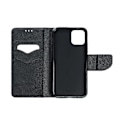 Miniatyrbild 6 av 8: Galaxy A40 Plånboksfodral Fancy Eco Läder - Svart Svart