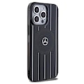 Miniatyrbild 4 av 8: Mercedes iPhone 15 Pro Max Mobilskal MagSafe Double Layer Lines Svart