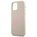 Pikkukuva 6 / 8: Guess Skal iPhone 12 Mini Silikon Vintage - Rosa/Harmaa Pink
