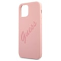 Miniatyrbild 6 av 8: Guess iPhone 12 Pro Max Skal Script Vintage - Rosa Rosa
