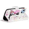 Miniatyrbild 5 av 8: iPhone 14 Pro Plånboksfodral 3D Pattern - Girl