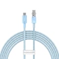 Miniatyrbild 1 av 5: Baseus USB-C till USB-C kabel 2m 100W - Blå