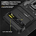 Miniatyrbild 4 av 7: Google Pixel 7a Mobilskal Shockproof Armor Kickstand - Svart Svart