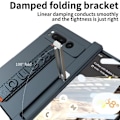 Miniatyrbild 4 av 8: GKK Google Pixel Fold Mobilskal Wristband Kickstand - Silver