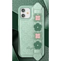 Miniatyrbild 3 av 8: Kingxbar Sweet Swarovski Mobilskal iPhone 12 mini - Grön Grön