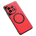 Miniatyrbild 1 av 6: OnePlus 11 5G Mobilskal Magsafe PU-Läder - Röd
