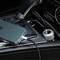 Miniatyrbillede 4 af 4: Just Mobile Highway Turbo med biloplader USB-C til Lightning-kabel