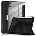 Miniatyrbild 1 av 10: iPad mini 6 (2021) Fodral Tri-Fold PU Läder - Svart Svart