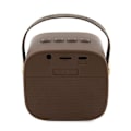 Miniatyrbild 3 av 4: Guess Bluetooth Högtalare Mini Läder Script Logo - Brun