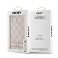 Miniatyrbild 8 av 8: DKNY iPhone 15/14 Plus Mobilskal Läder Checkered Mono Pattern