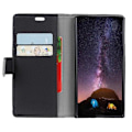 Miniatyrbillede 9 af 9: Litchi Skin Wallet Cover til Samsung Galaxy S10 Plus - Sort Black
