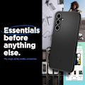 Miniatyrbild 10 av 11: Spigen Galaxy S23 FE Mobilskal Thin Fit - Svart