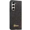 Miniatyrbild 5 av 7: Guess Galaxy Z Fold 5 Mobilskal Läder 4G Triangle Strass - Guld
