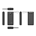 Miniatyrbild 5 av 10: VEGER Powerbank 20000 mAh med Lightning/Typ-C/Micro-USB Kabel C20