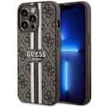 Miniatyrbild 1 av 8: Guess iPhone 13 Pro/13 Mobilskal MagSafe Printed Stripes - Brun