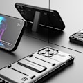 Pikkukuva 10 / 11: VRS DESIGN Damda QuickStand -kotelo iPhone 12 Minille - Musta