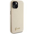 Miniatyrbild 4 av 8: Guess iPhone 15 Mobilskal Glitter Glossy Script - Guld