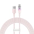 Miniatyrbild 1 av 4: Baseus USB-C till USB-A kabel 2m 100W - Rosa