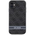 Miniatyrbild 2 av 7: Guess iPhone 11/XR Mobilskal Stripe - Grå