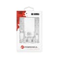 Pikkukuva 1 / 7: Forcell-laddare med USB A-uttag typ-C kabel 2.4A 18W QC 3.0 Vit