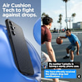 Miniatyrbild 8 av 10: Spigen Galaxy A35 5G Mobilskal Liquid Air - Svart