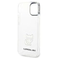 Miniatyrbild 7 av 8: Karl Lagerfeld iPhone 14 Plus Skal Transparent Choupette Body - Clear